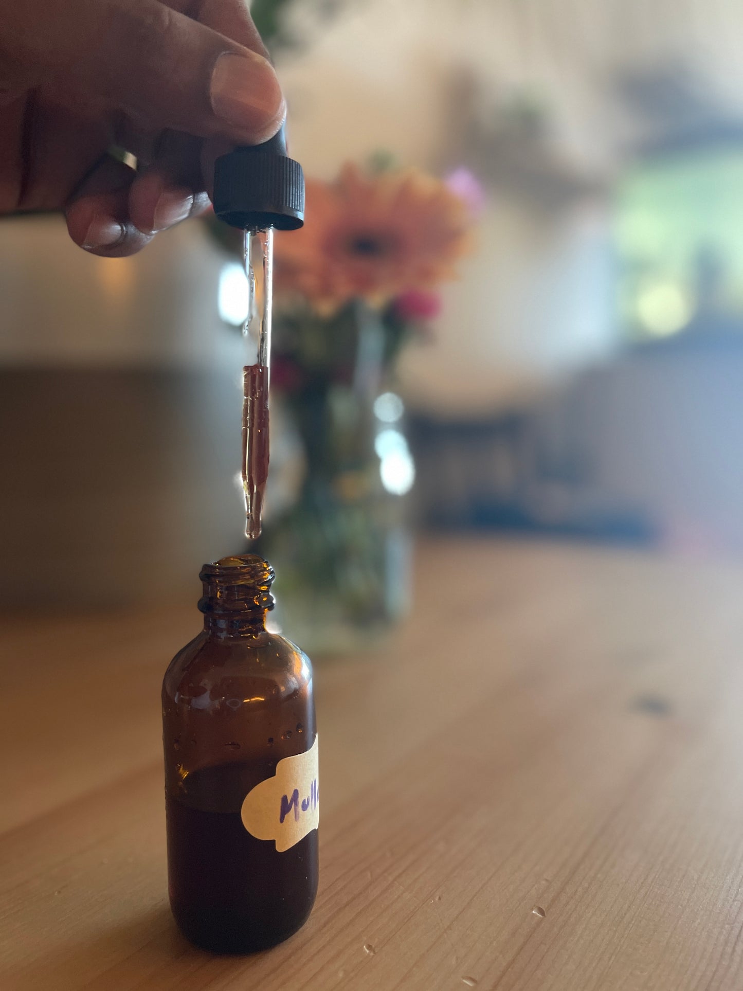 Mullein Tincture – Natural Lung Cleanse & Respiratory Support Drops (Organic, Alcohol Extract)