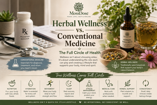 Herbal Wellness vs. Conventional Medicine: The Full Circle of Health