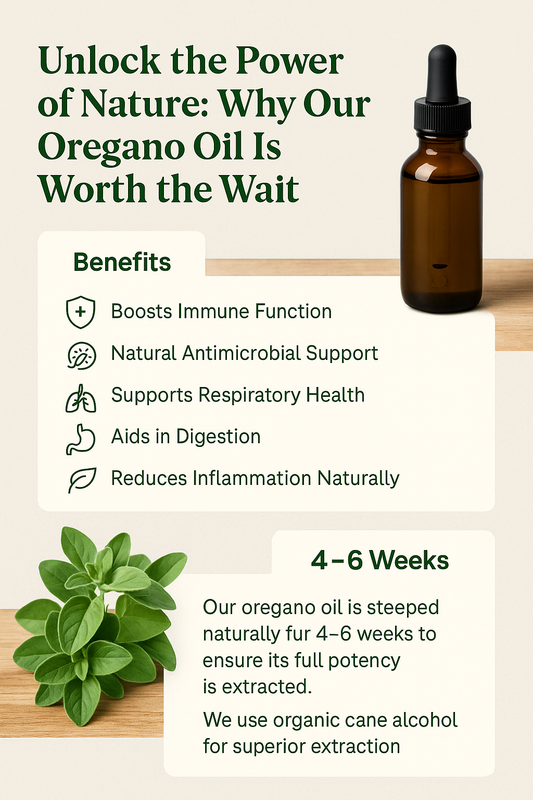 Organic Oregano Oil – Potent Natural Remedy for Immunity & Health